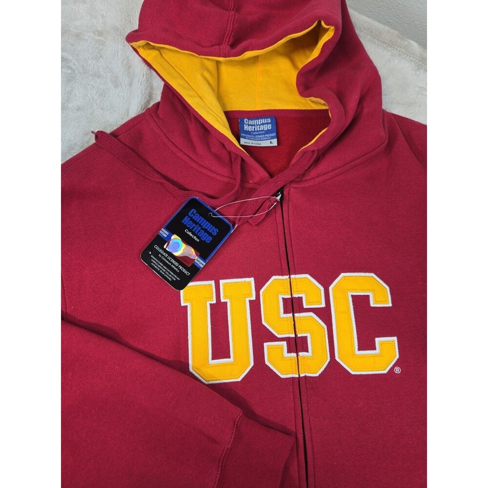 Campus Heritage Collection USC Trojans Men’s Hoodie Sweater Size Large